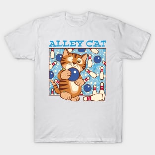 Bowling Alley Cat T-Shirt